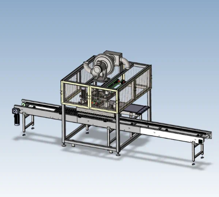 kek非标输送带3D图纸 Solidworks设计